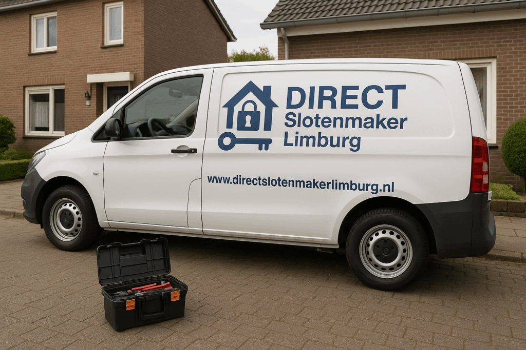 Slotenmaker in Roermond vervangt een cilinderslot van een voordeur